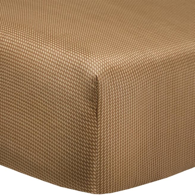 BOSS Temere King Fitted Sheet, Brown