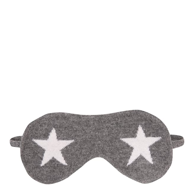 Laycuna London Grey/White Star Eye Mask