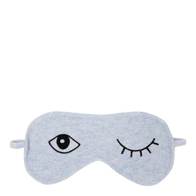 Laycuna London Pale Blue Cashmere Wink Eye Mask