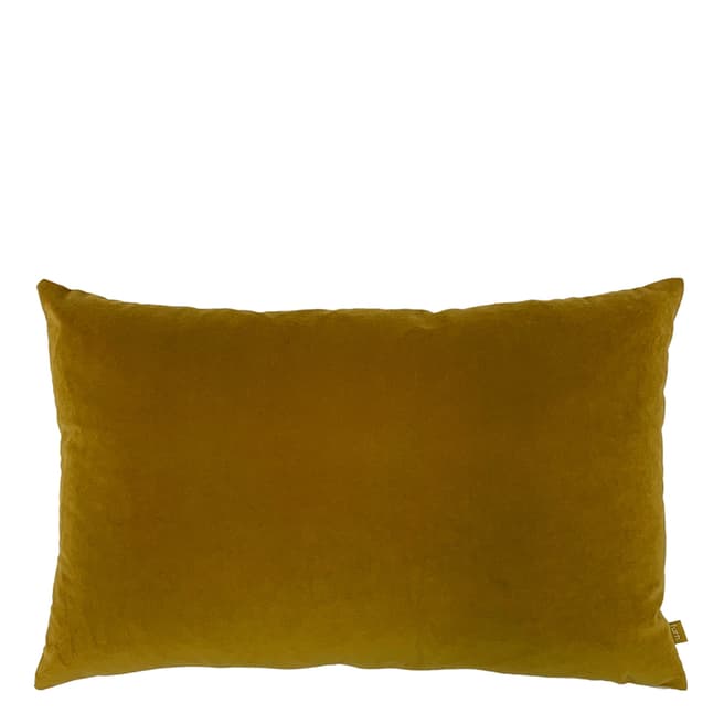 Furn Mustard Contra Filled Cushion 40x60cm
