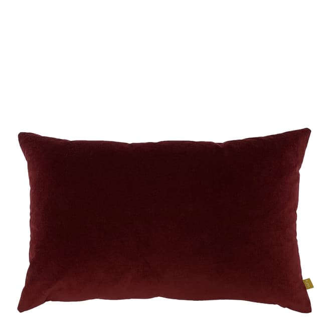 Riva Home Oxblood Contra Filled Cushion 40x60cm