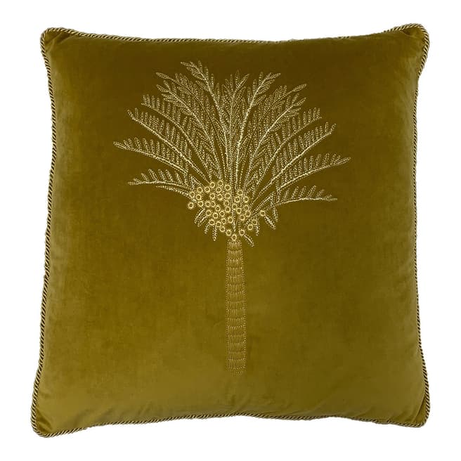 furn. Desert Palm 50x50cm Cushion, Olive