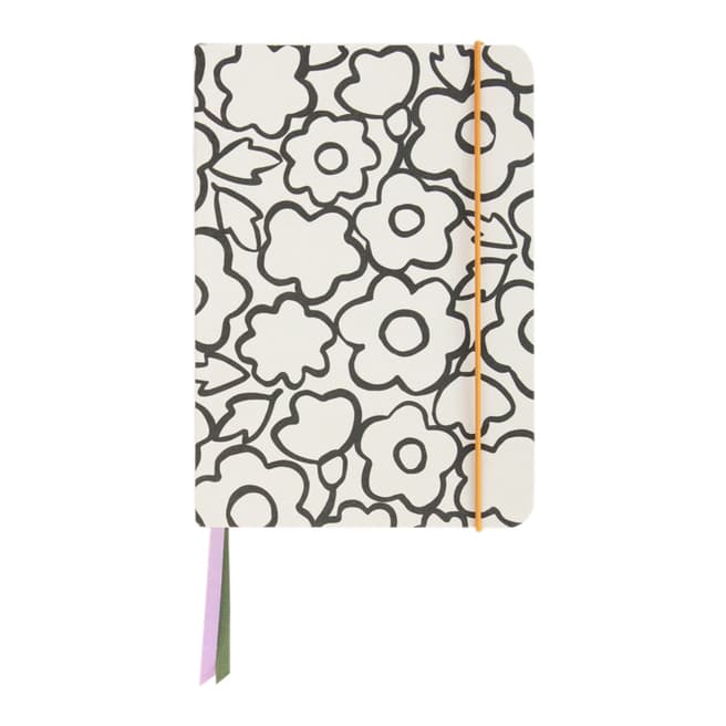 Caroline Gardner Doodle Floral A5 Notebook