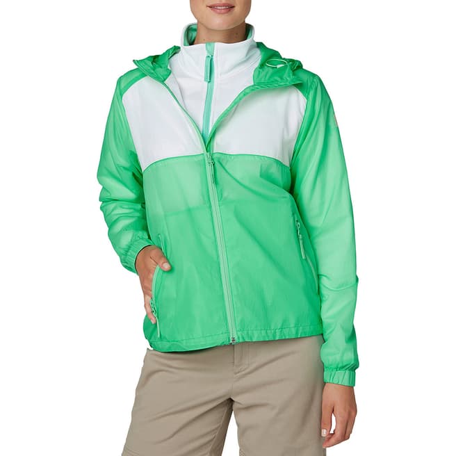 Helly Hansen Women's Green Skye Windbreaker Jacket