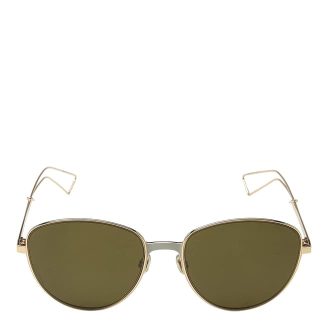 Dior Unisex Green Dior Sunglasses 56mm