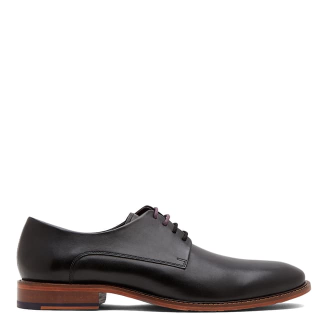 Ted Baker Black Leather Irron3 Derby Shoes
