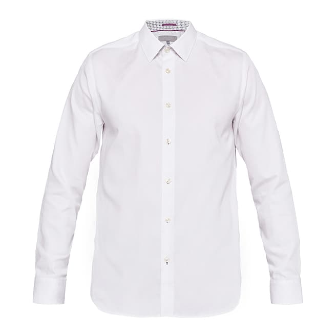 Ted Baker MPA-ANANDA-RH8M-Ls tonal print phormal shirt