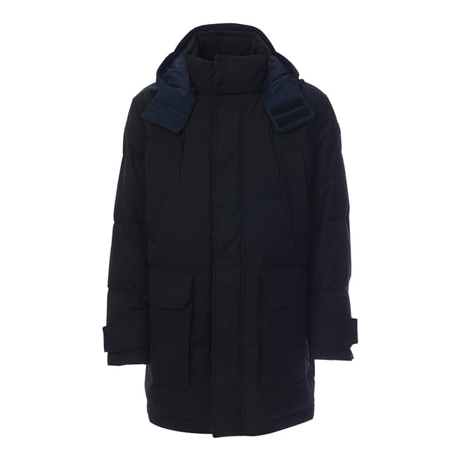 BOSS Black Onek Hooded Parka Coat