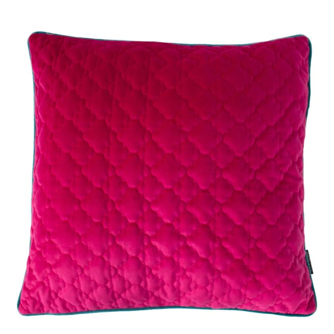 Riva Home Hot Pink/Ocean Royale Filled Cushion, 50x50cm
