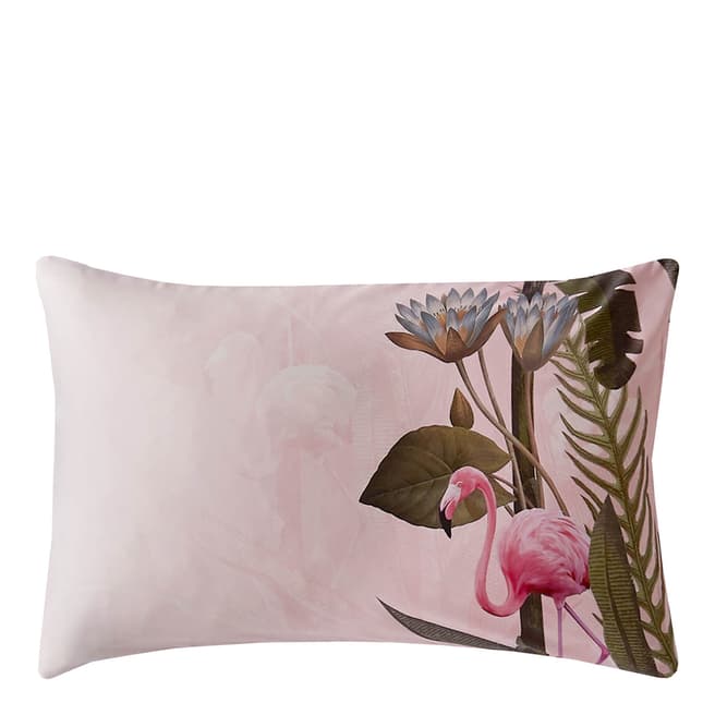 Ted Baker Pistachio Pair of Housewife Pillowcases, Pink