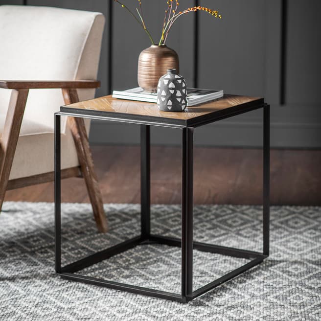 Gallery Living Parquet Side Table