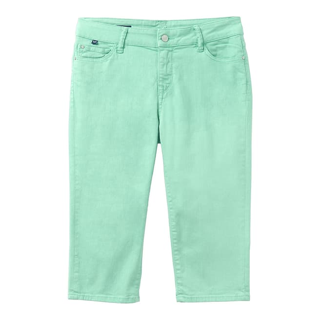 Crew Clothing Green Murray Crop Jeans