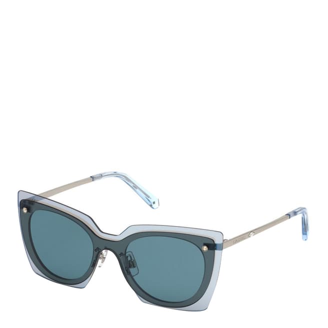 SWAROVSKI Women's Blue Swarovski Sunglasses 13mm