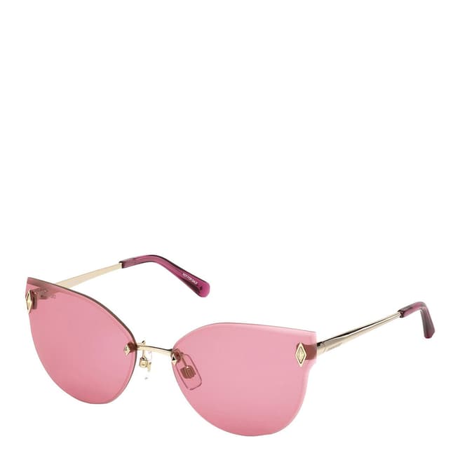 SWAROVSKI Women's Pink Swarovski Sunglasses 61mm