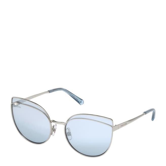 SWAROVSKI Women's Blue Swarovski Sunglasses 60mm