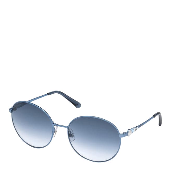 SWAROVSKI Women's Blue Swarovski Sunglasses 61mm