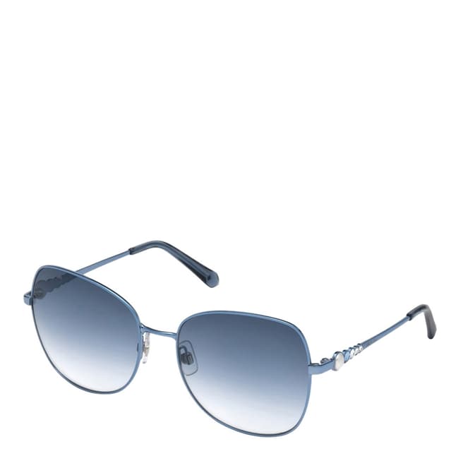 SWAROVSKI Women's Blue Swarovski Sunglasses 59mm