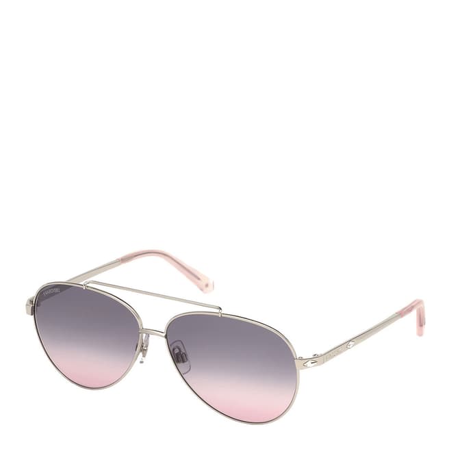 SWAROVSKI Women's Pink Swarovski Sunglasses 60mm