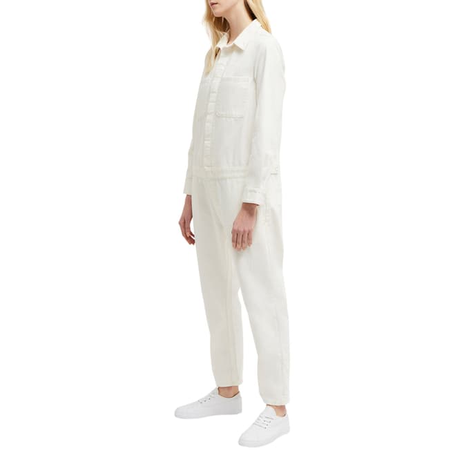 French Connection White Mardo Jumpsuit