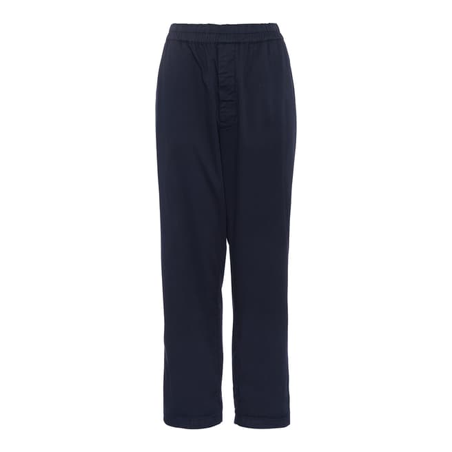 French Connection Navy Cotton Utility Joggers