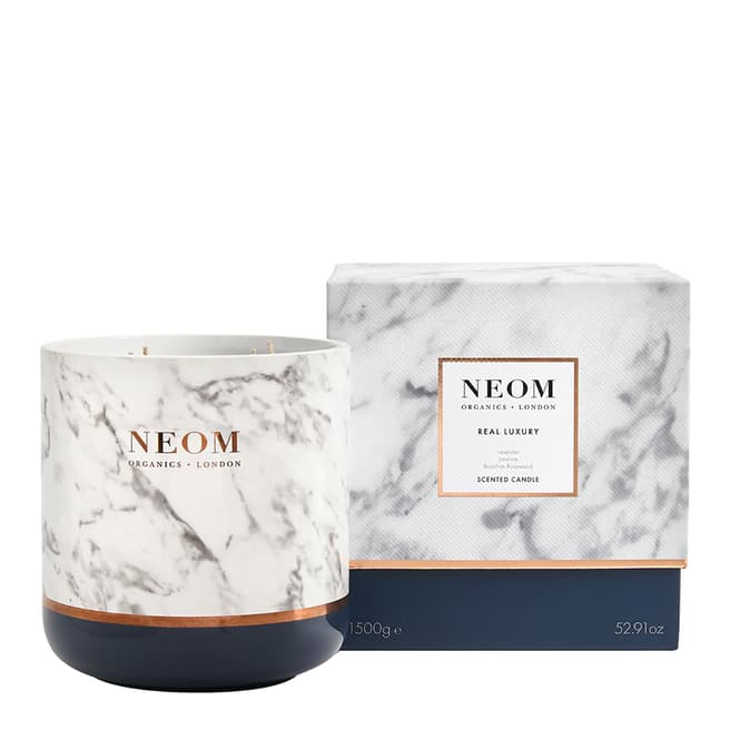 NEOM ORGANICS Ultimate: Real Luxury Scented 4 Wick Candle