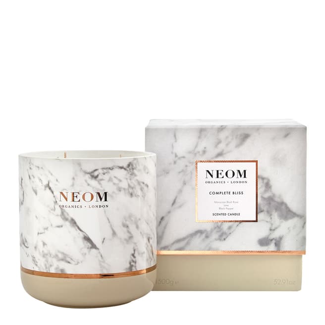 NEOM ORGANICS Ultimate Candle: Complete Bliss Scented Candle (4 wick)