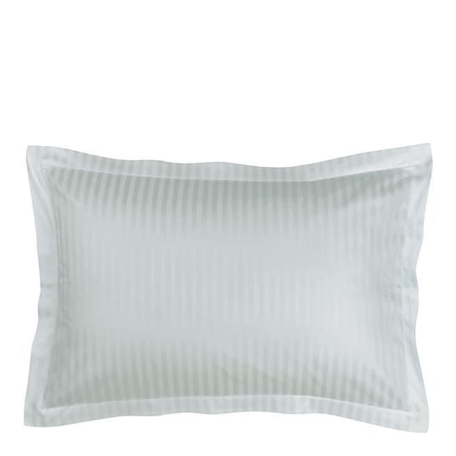 Christy 300TC Sateen Stripe Pair of Oxford Pillowcases, Platinum