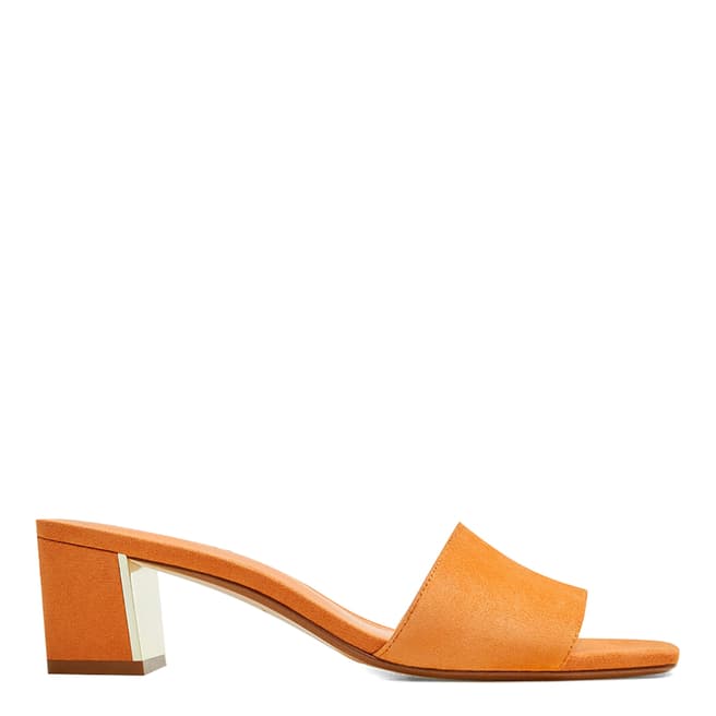 Mango Orange Alghero Heeled Sandals