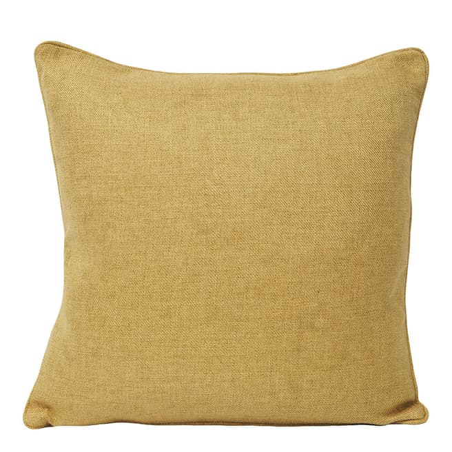 Paoletti Ochre Atlantic Filled Cushion, 55x55cm