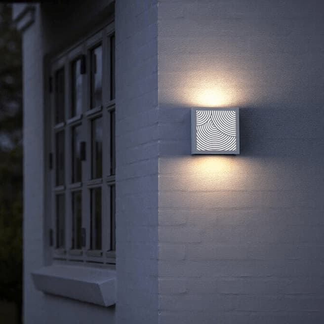 Nordlux Maze Bended Outdoor Light, White
