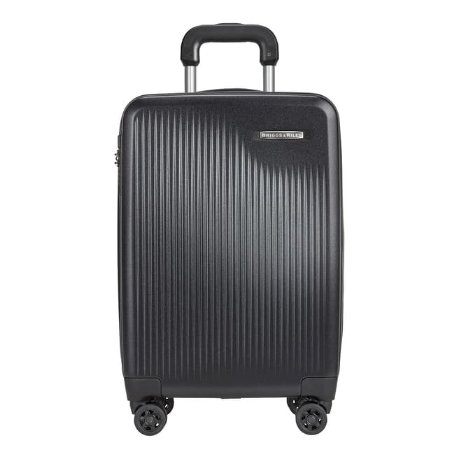 Briggs & Riley Black International Carry-On Expandable Spinner