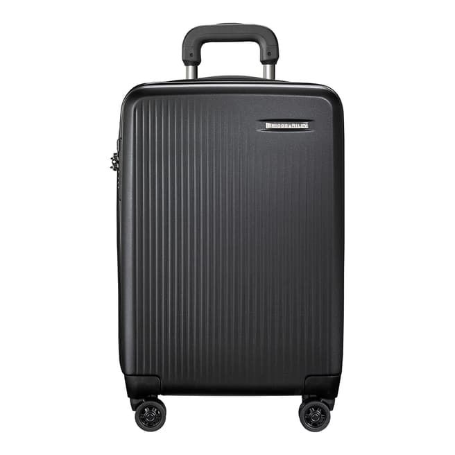 Briggs & Riley Black Domestic Carry-On Expandable Spinner