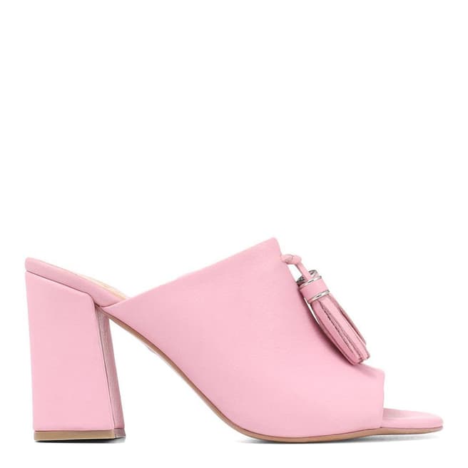 JONES BOOTMAKER Pink Smart Leather Sandals