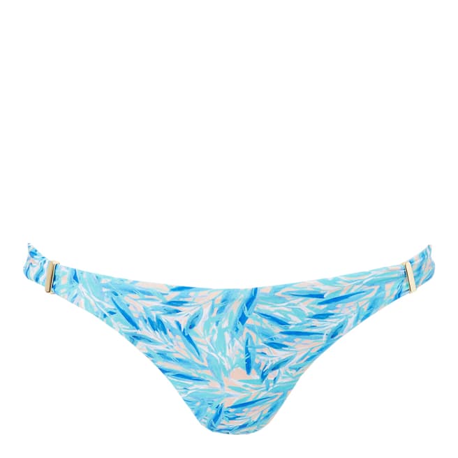 Melissa Odabash Blue Leaf Martinique Bikini Bottom