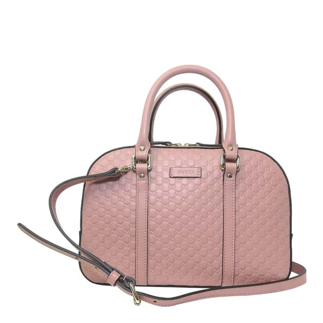 Gucci Pink Micro Guccissima Leather Handbag