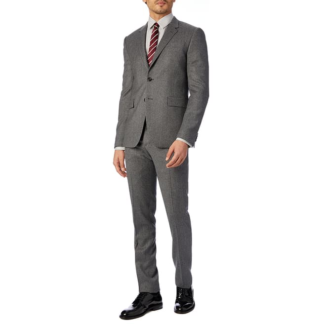 PAUL SMITH Grey Slim Fit Suit