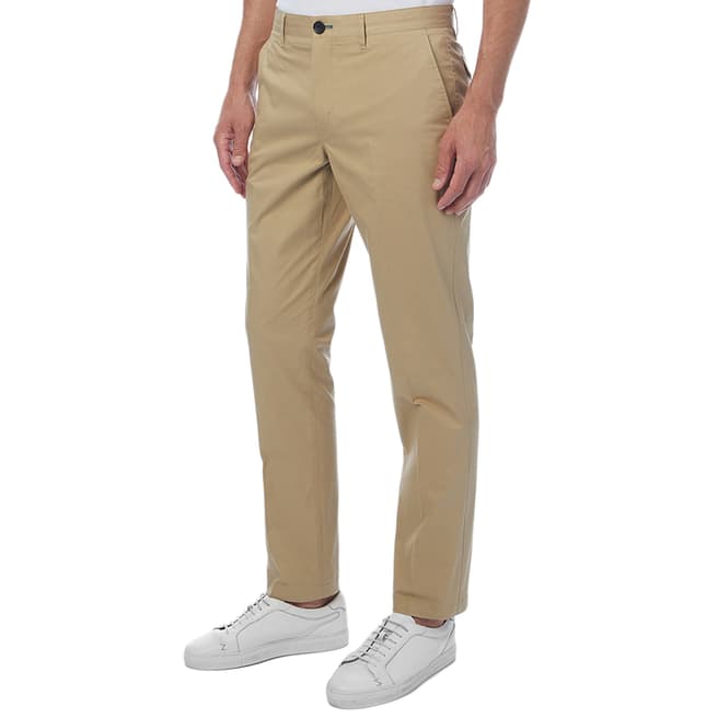 PAUL SMITH Beige Tapered Stretch Chinos