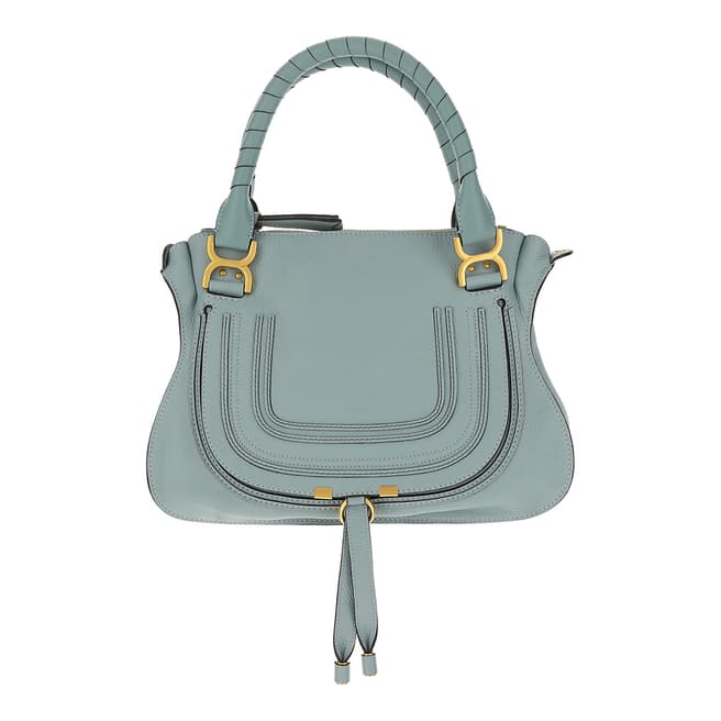 Chloe Faded Blue Marcie Medium Handbag