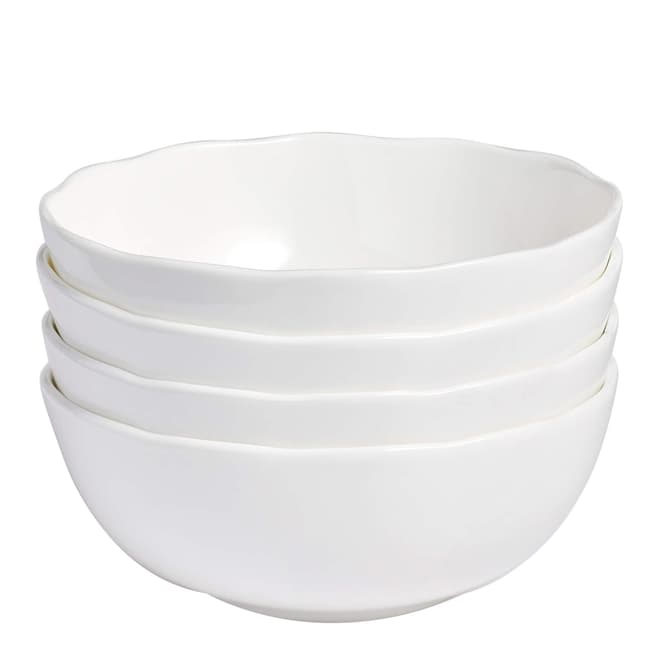 Soho Home Set of 6 Scalloped Soup/Cereal Bowls