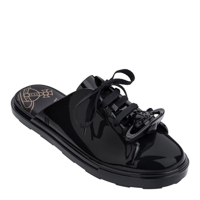 Vivienne Westwood for Melissa Black Be Babouche Orb Mules