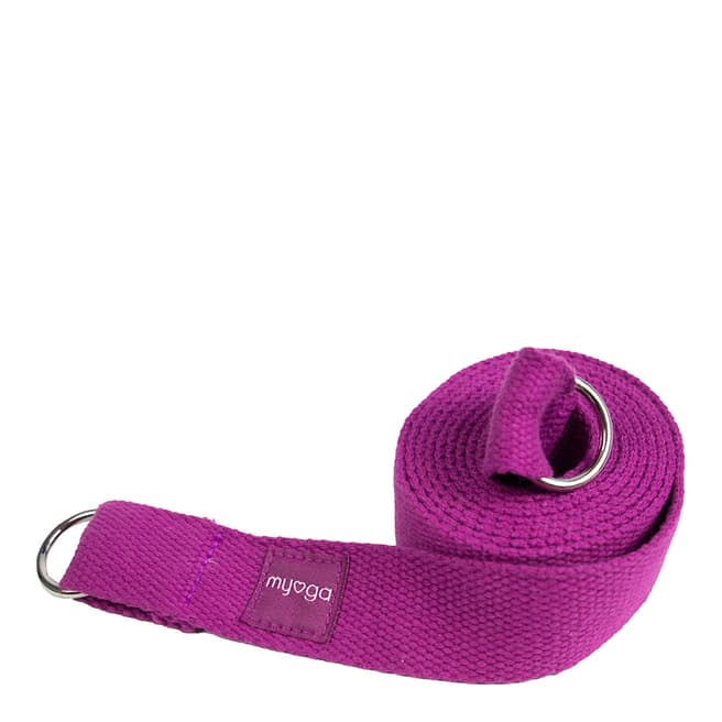 Myga 2 in 1 Plum Yoga Belt & Sling