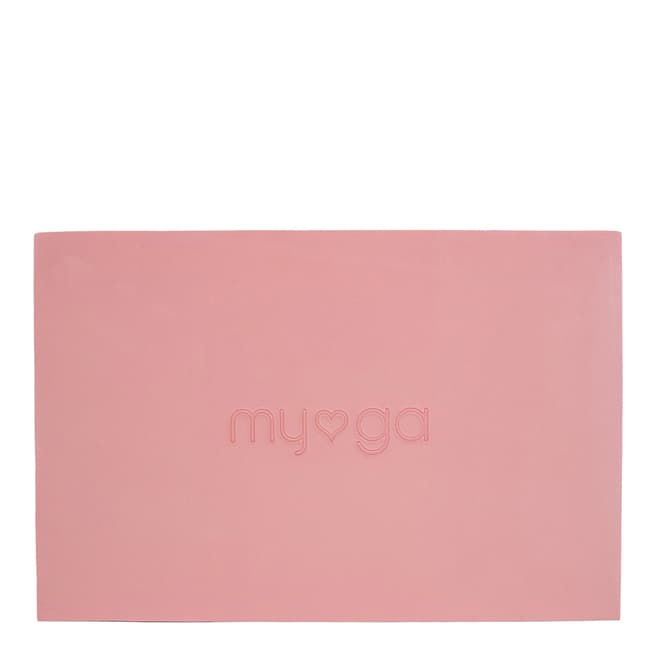 Myga Yoga Block Large Pink