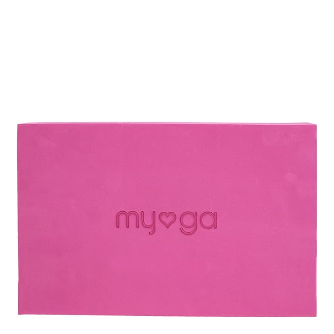 Myga Yoga Block Large Plum