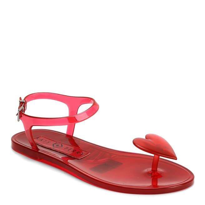Katy Perry Red Heart The Geli Sandals