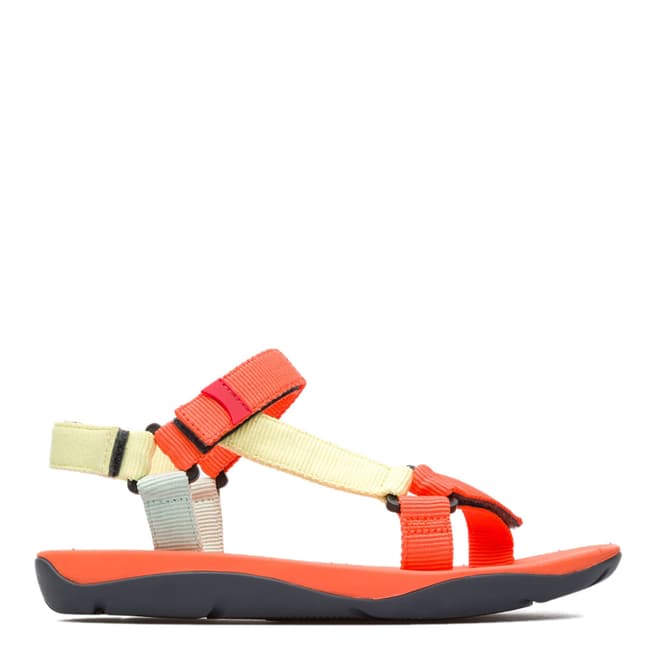 Camper Orange Multi Assorted Match Sandals