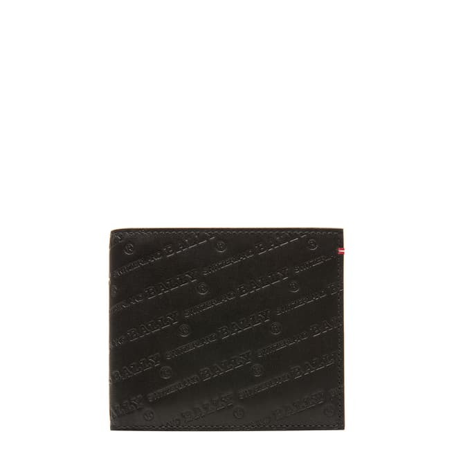 BALLY Black Oblique Brasai Wallet