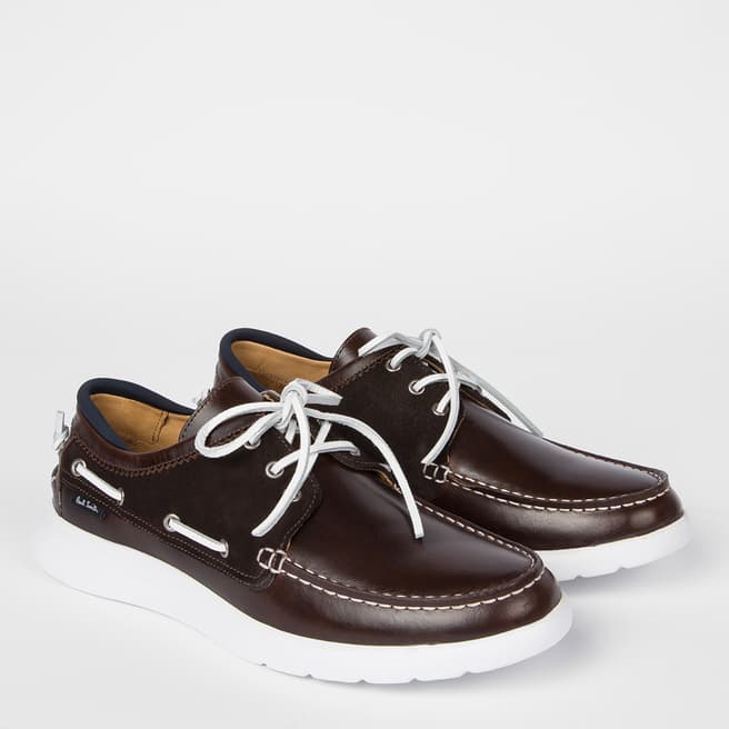 PAUL SMITH Brown Tide Moccasins