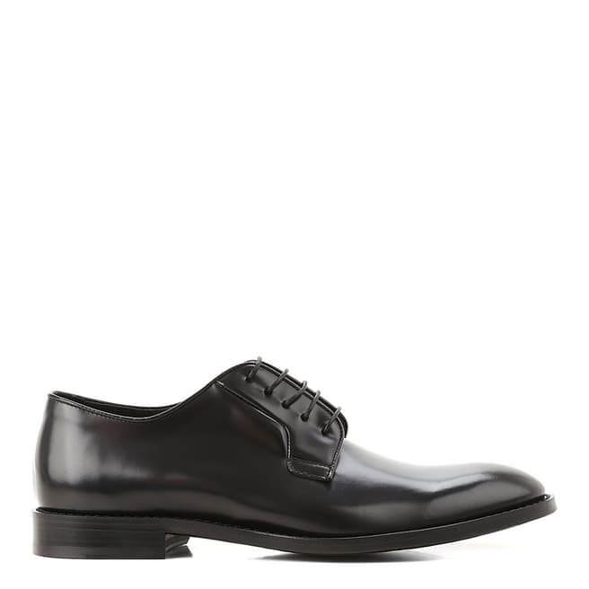 PAUL SMITH Black Chester Leather Derby Shoe