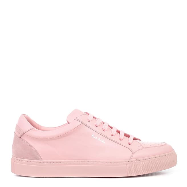 PAUL SMITH Pink Primo Low Top Leather Sneaker