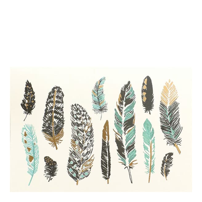 Notebook Collection Feathers Notecard